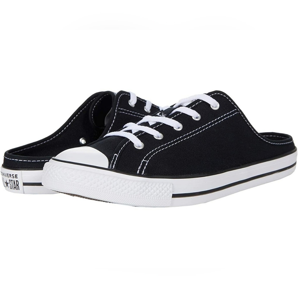 Converse Black Slip-On Sneakers